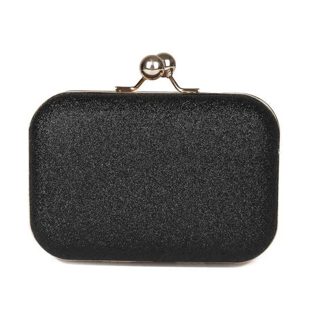 Leather Evening Bags Candy Color Plaid Clutches