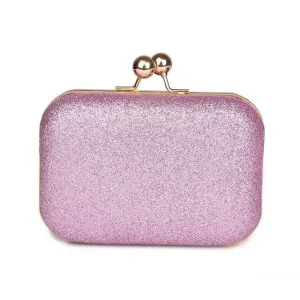 Leather Evening Bags Candy Color Plaid Clutches
