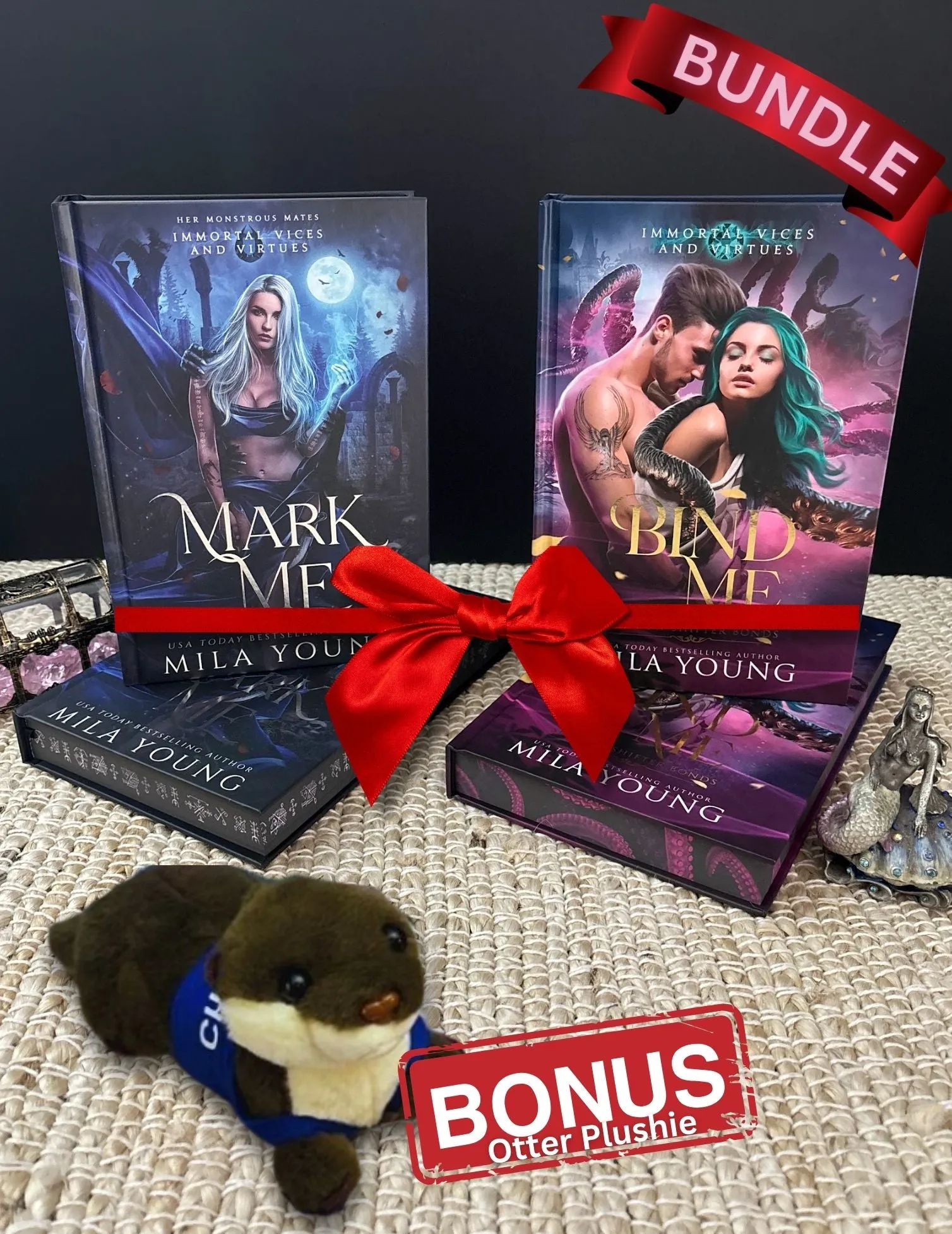 *LIMITED EDITION BUNDLE* Mark Me & Bind Me PACK with BONUS Plushie