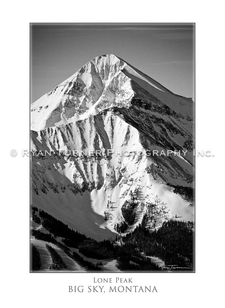 Lone Peak - Notecard