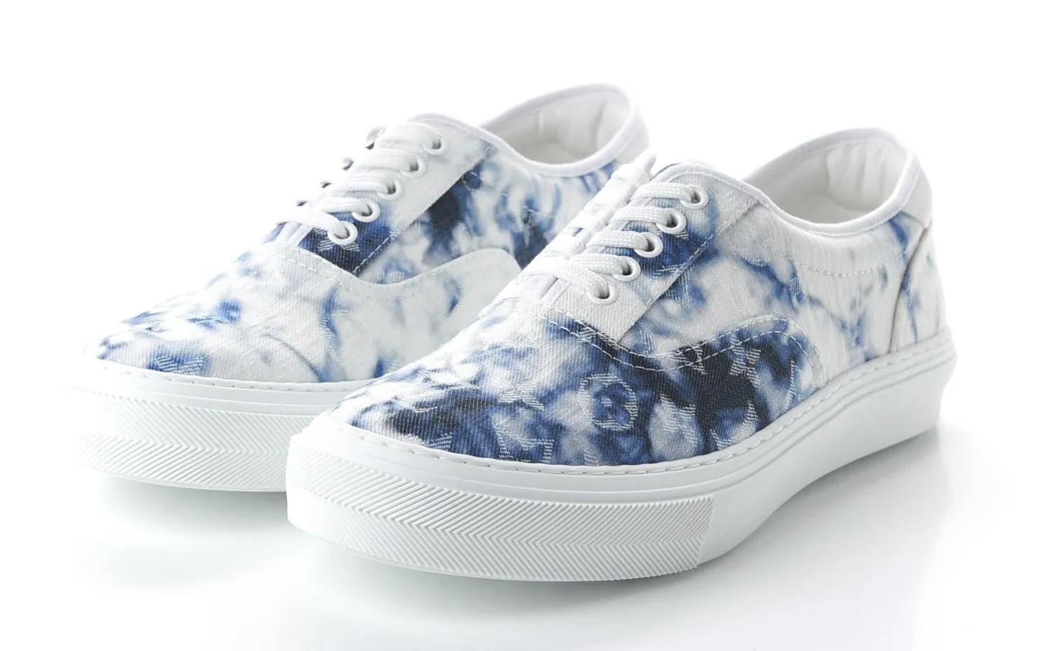 Louis Vuitton "Denim Monogram" Trocadero Tie Dye (Worn)