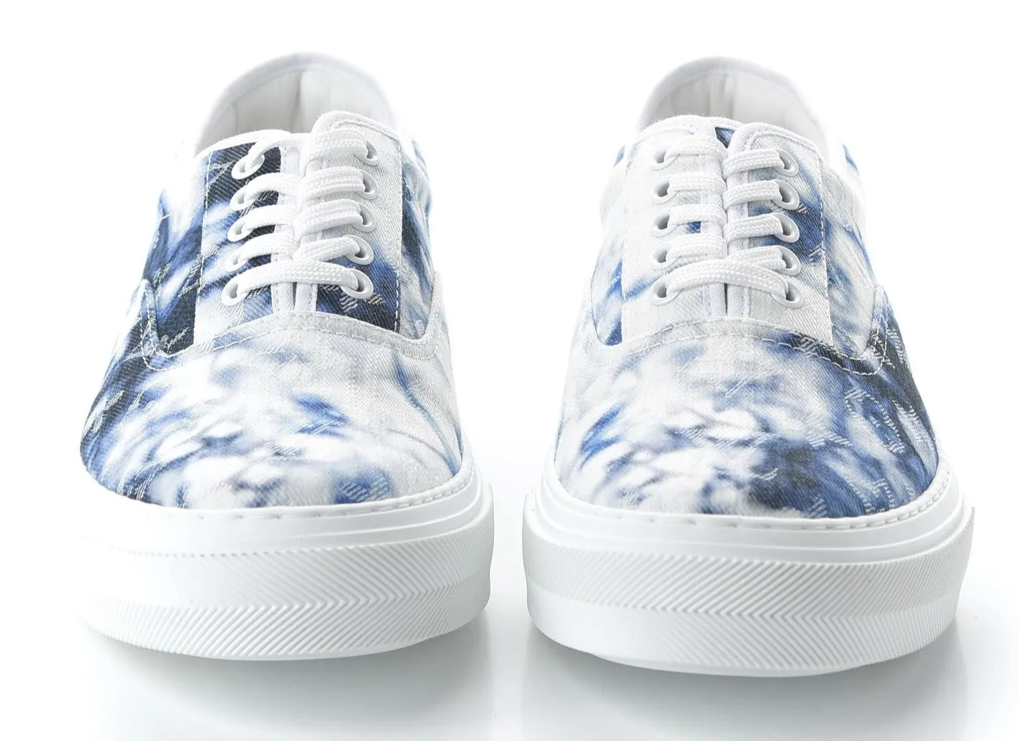 Louis Vuitton "Denim Monogram" Trocadero Tie Dye (Worn)