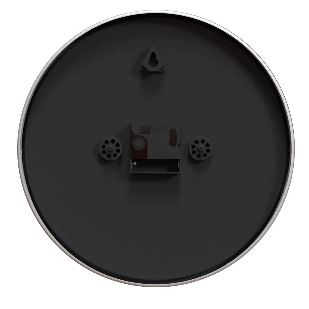 Marble <br>Round Framed Wall Clock 11.75"