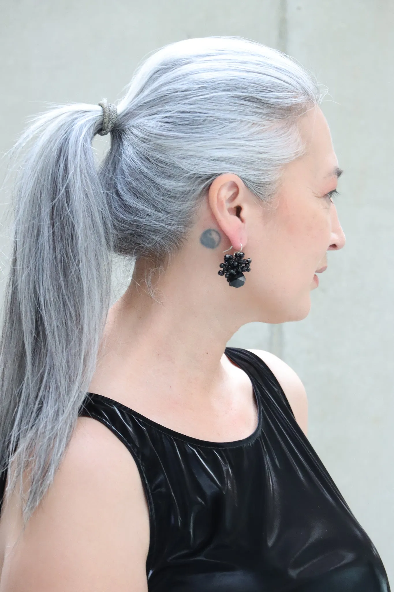 maria calderara Crystal Bunch Earrings (2 Colors)