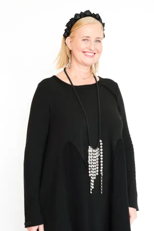 maria calderara Dangle Crystal Necklace