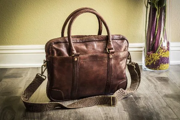 Men's Leather Sleek Brief