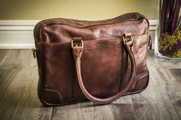 Men's Leather Sleek Brief