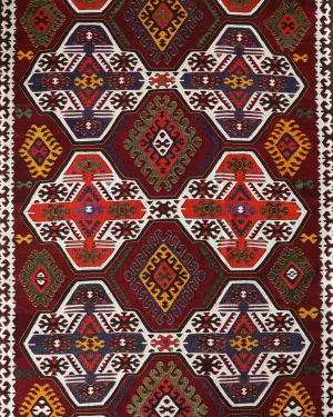 Mersin Mut Kilim Rug 6'x10'4"