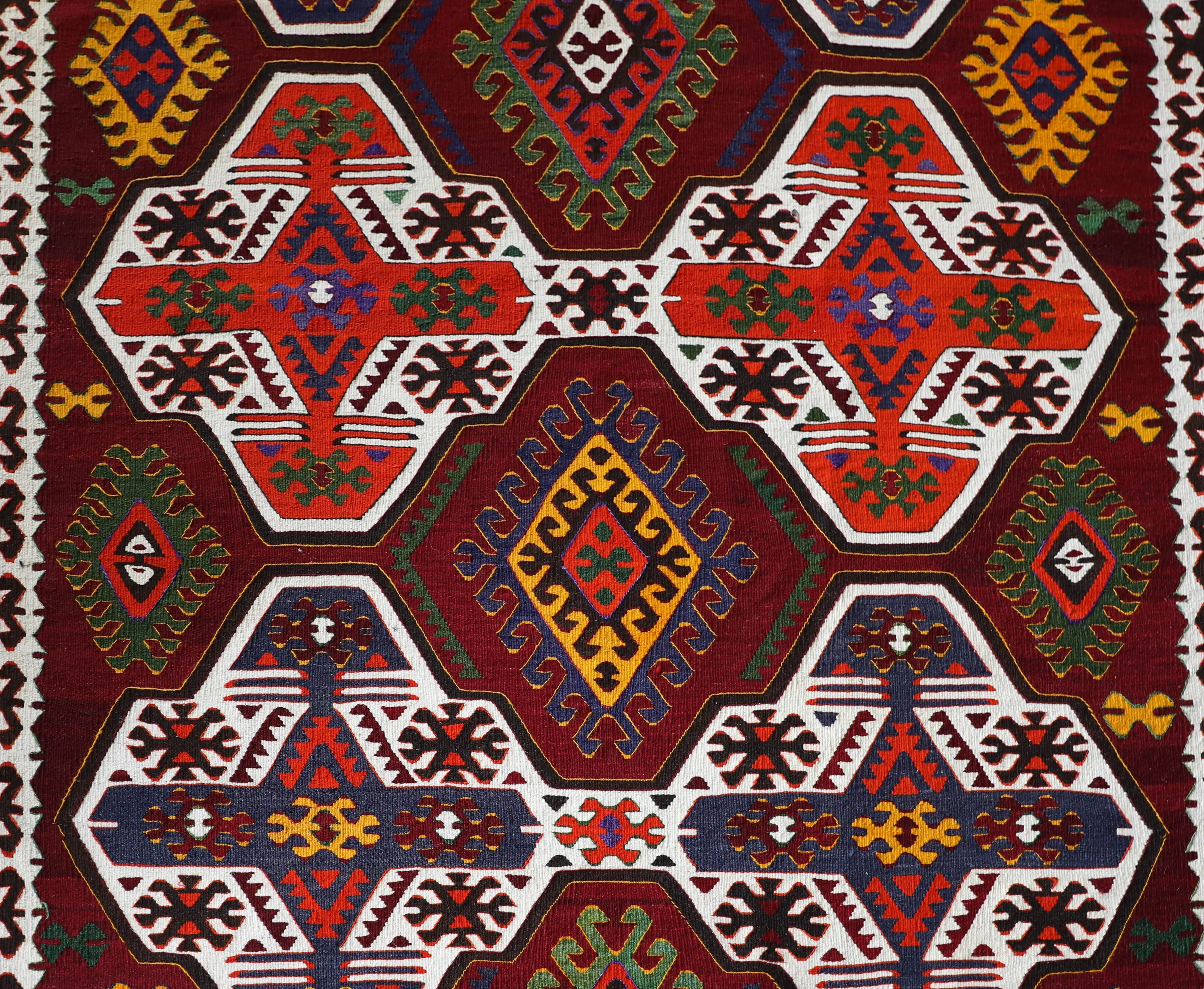 Mersin Mut Kilim Rug 6'x10'4"