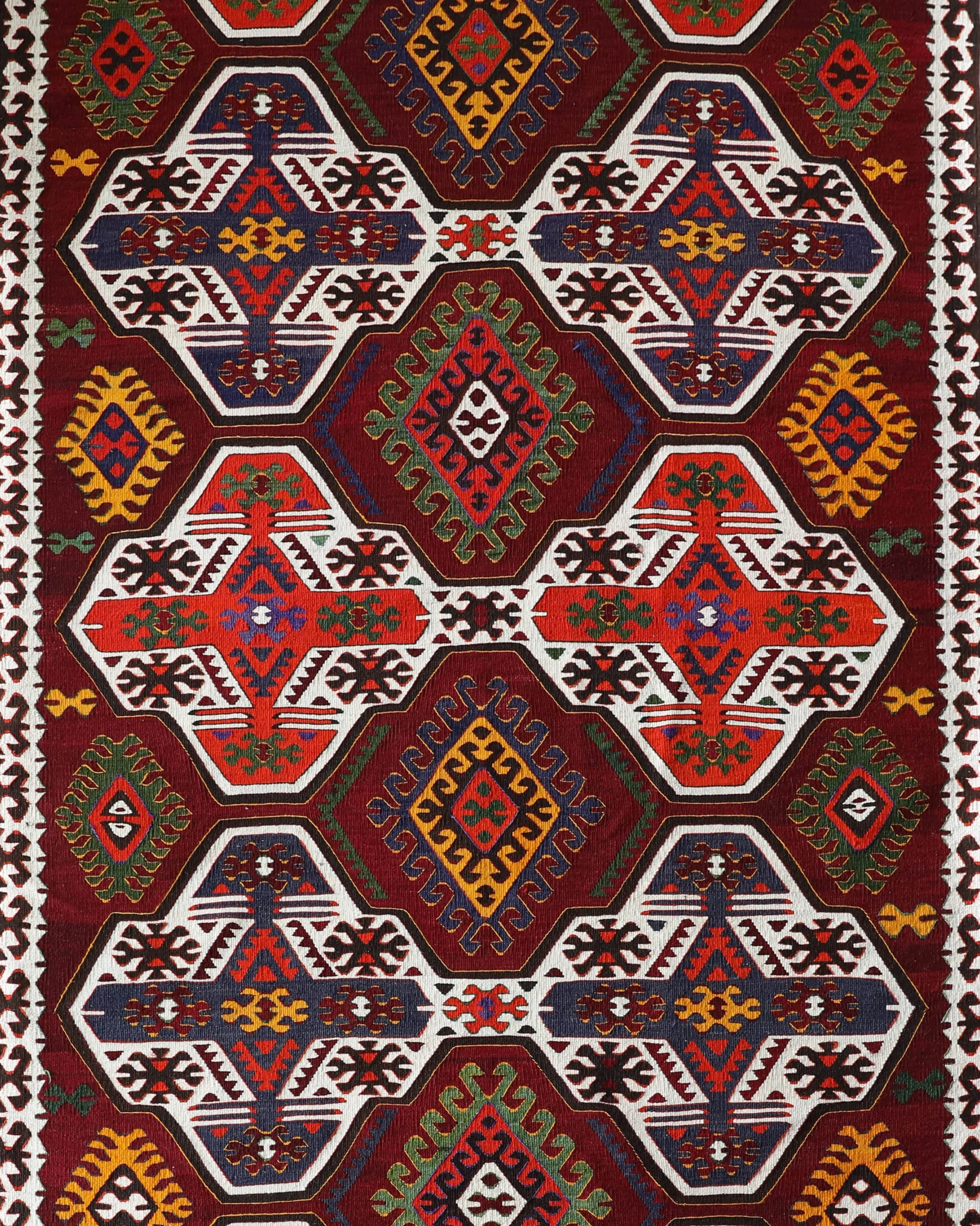 Mersin Mut Kilim Rug 6'x10'4"