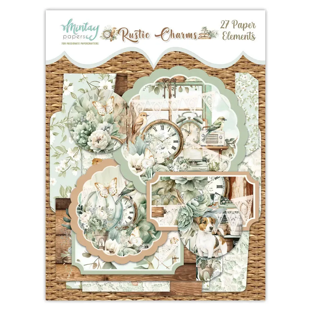 Mintay Papers - Paper Elements - Rustic Charms