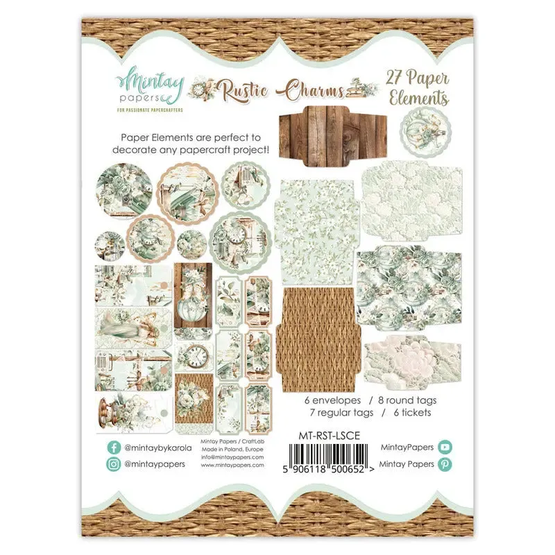 Mintay Papers - Paper Elements - Rustic Charms