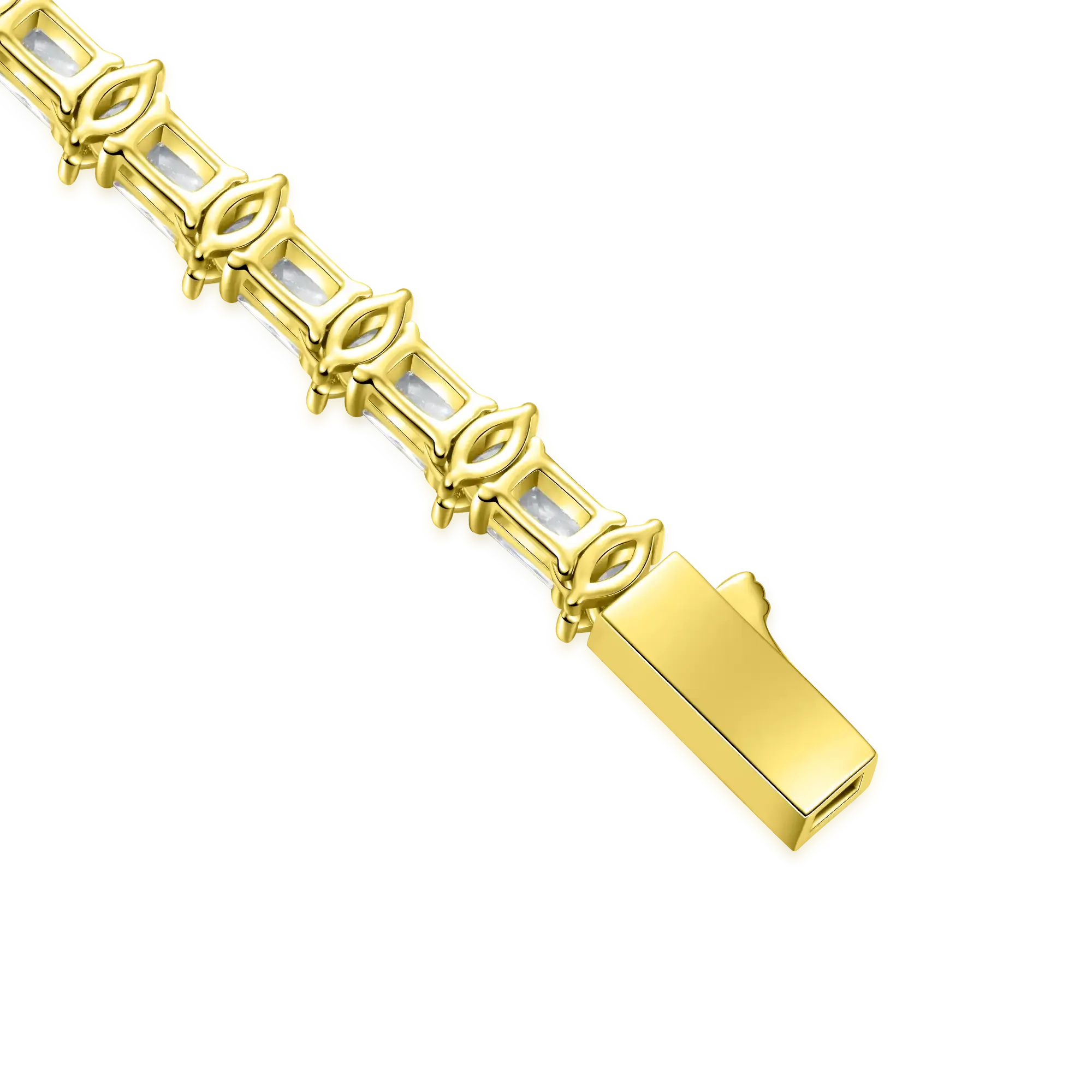Moissanite Refined Luster Tennis Bracelet - 6mm