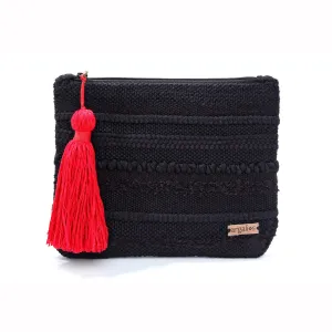 Monemvasia | Woven Leather Clutch