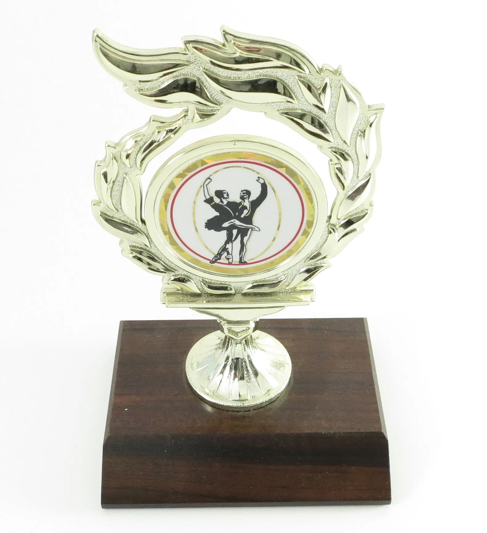 Music Laurel Wreath Trophy Dancing Pair