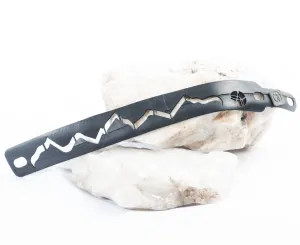 narrow mountain bracelet