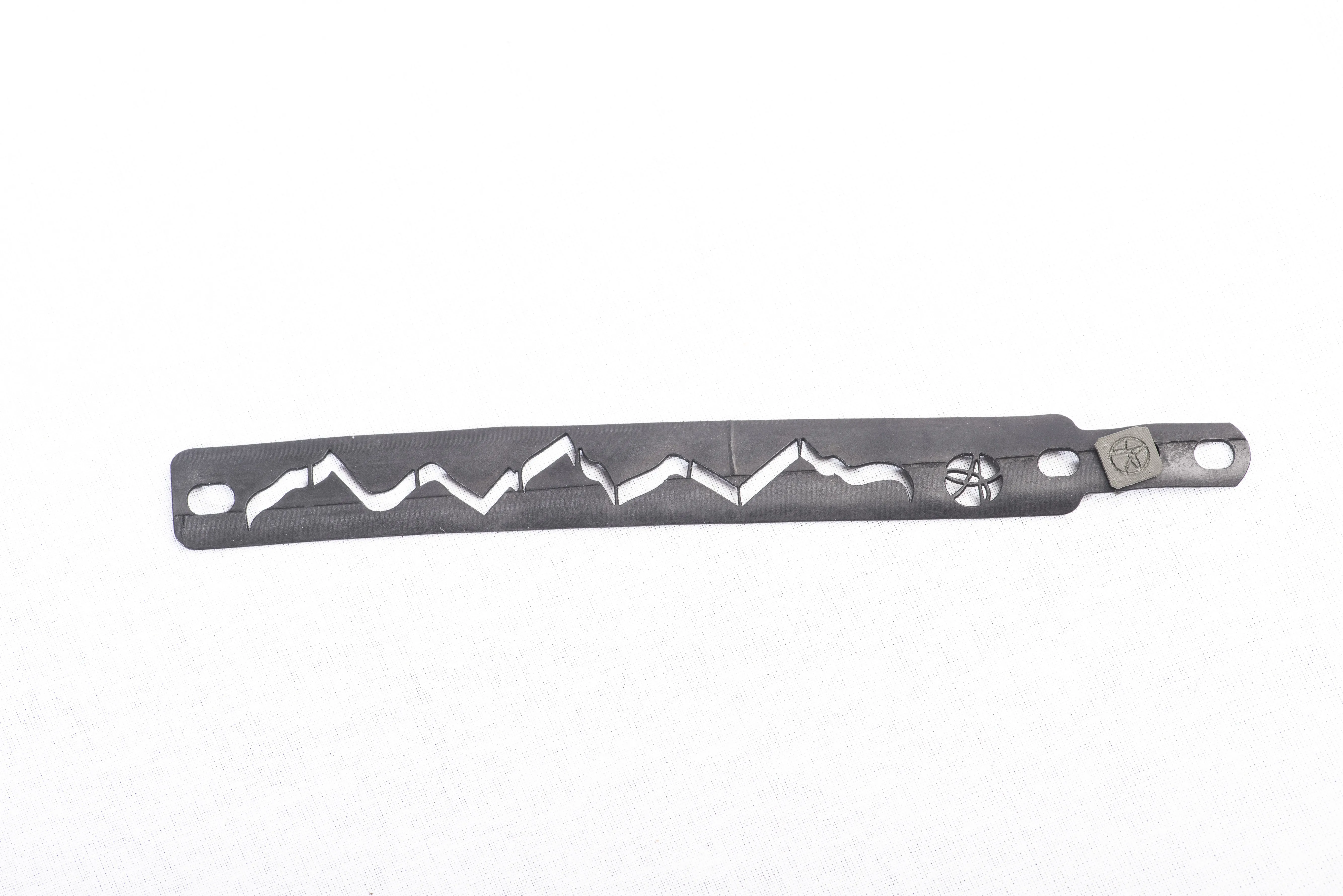 narrow mountain bracelet