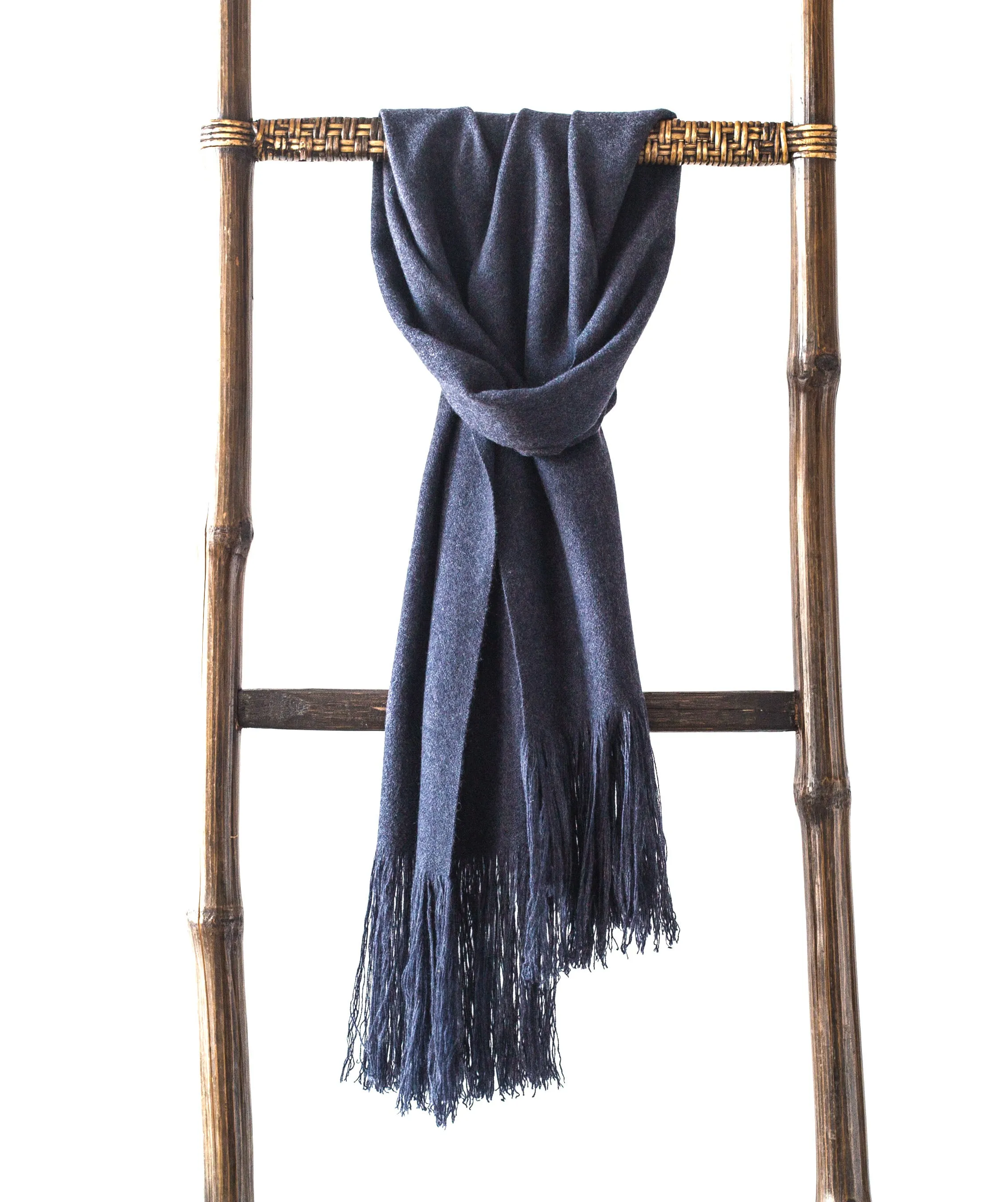 NATHA CASHMERE NARROW SCARF
