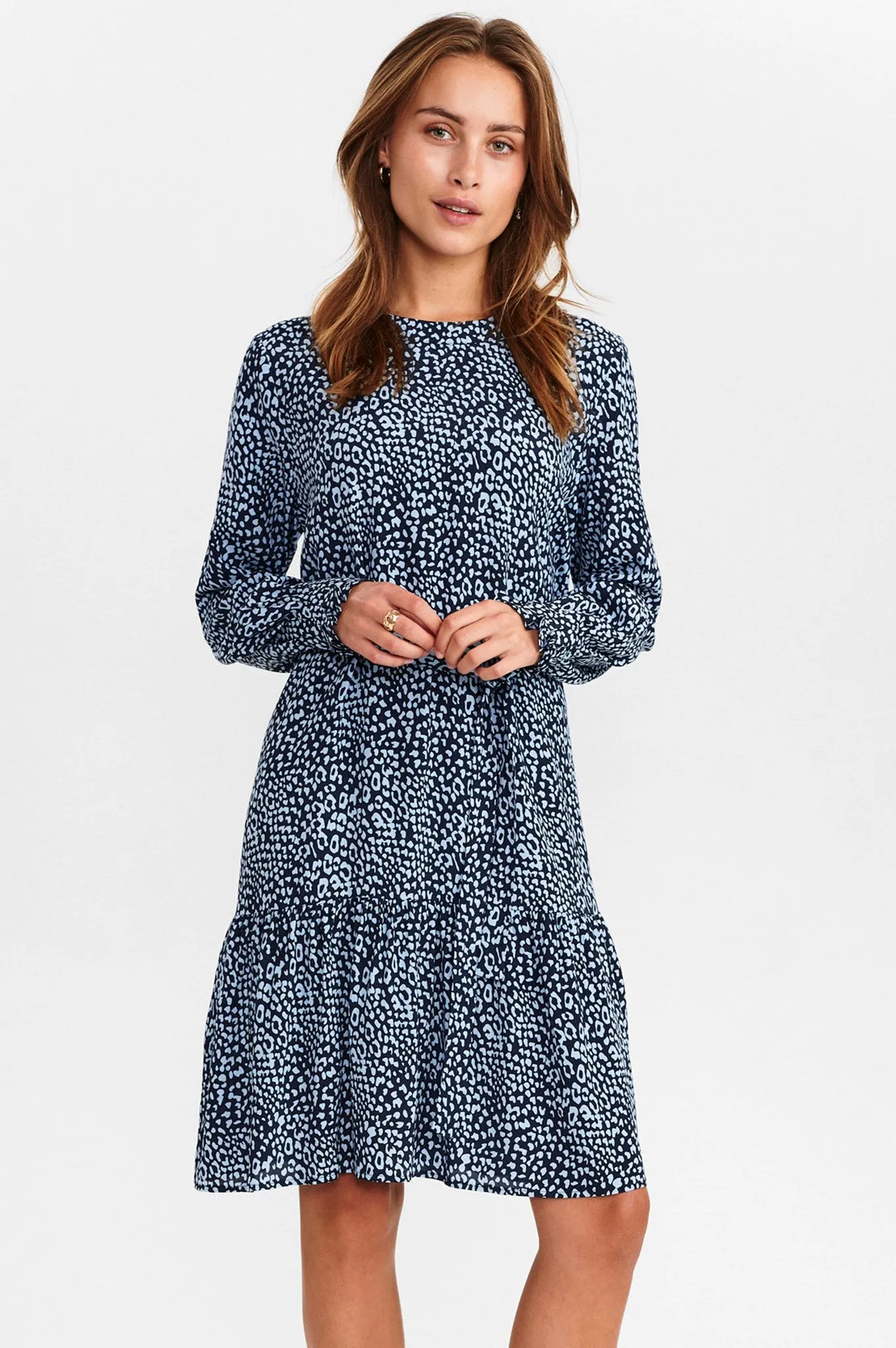 NUBENTA DRESS - Dark Sapphire