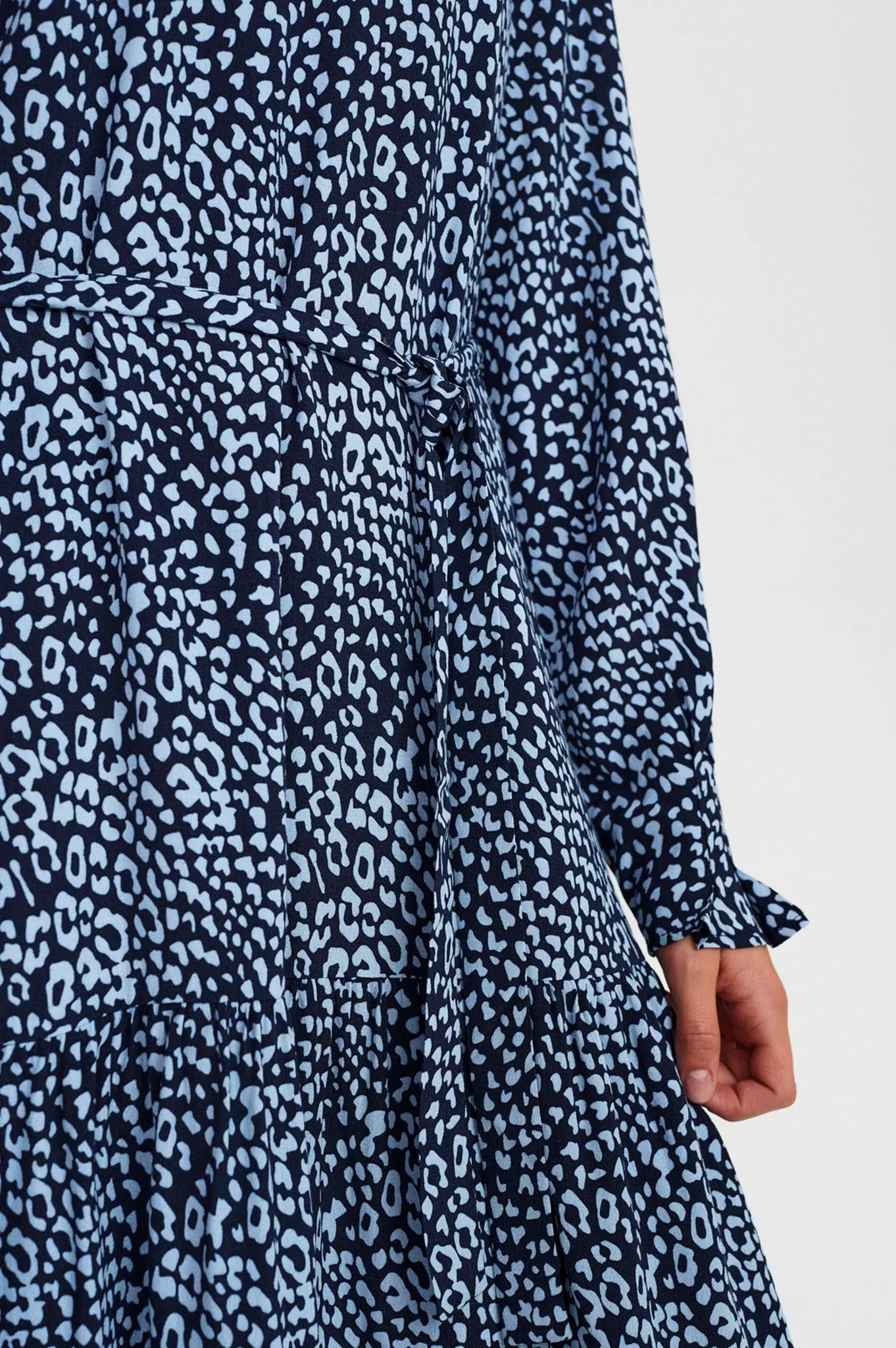 NUBENTA DRESS - Dark Sapphire