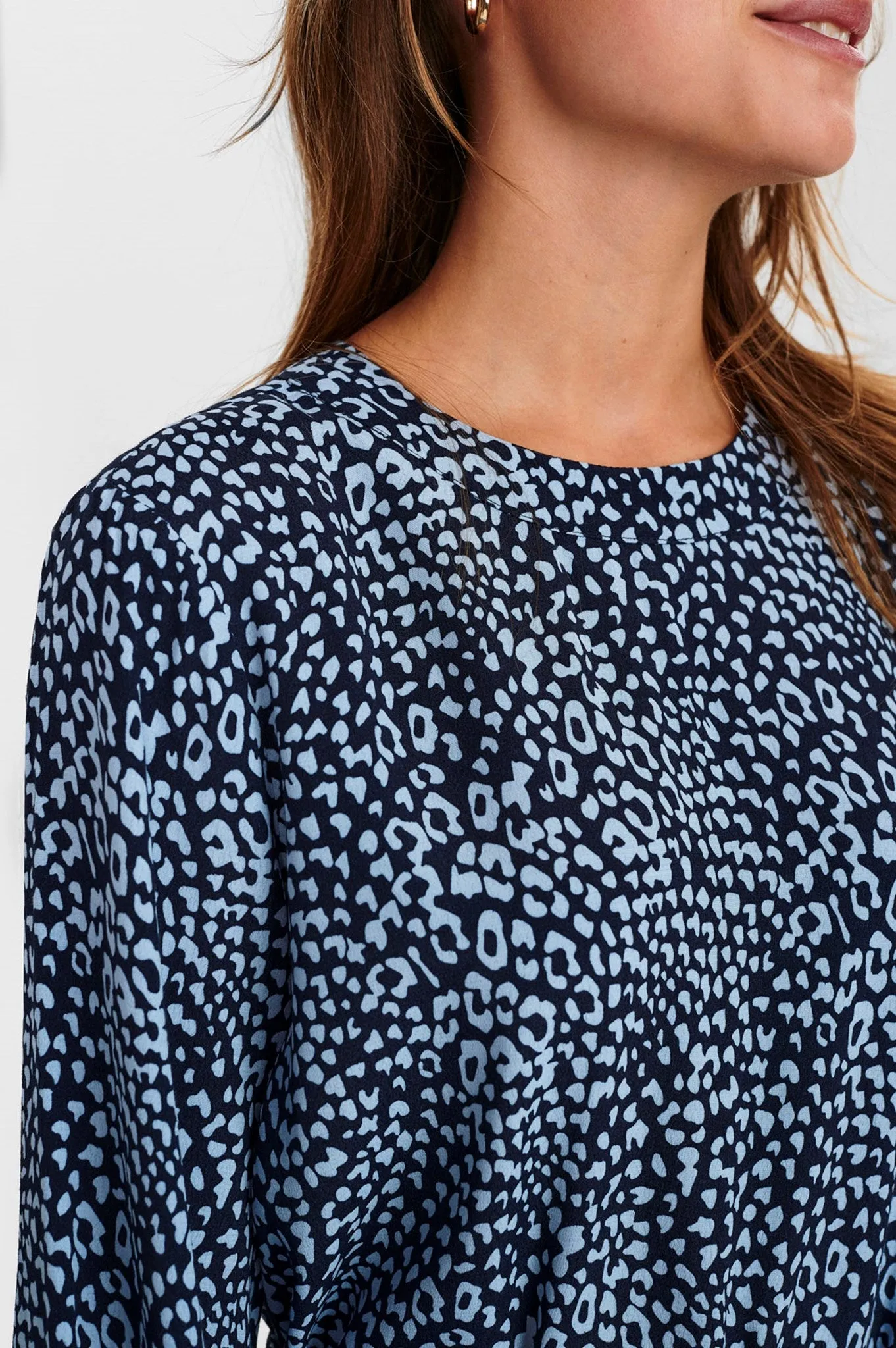NUBENTA DRESS - Dark Sapphire