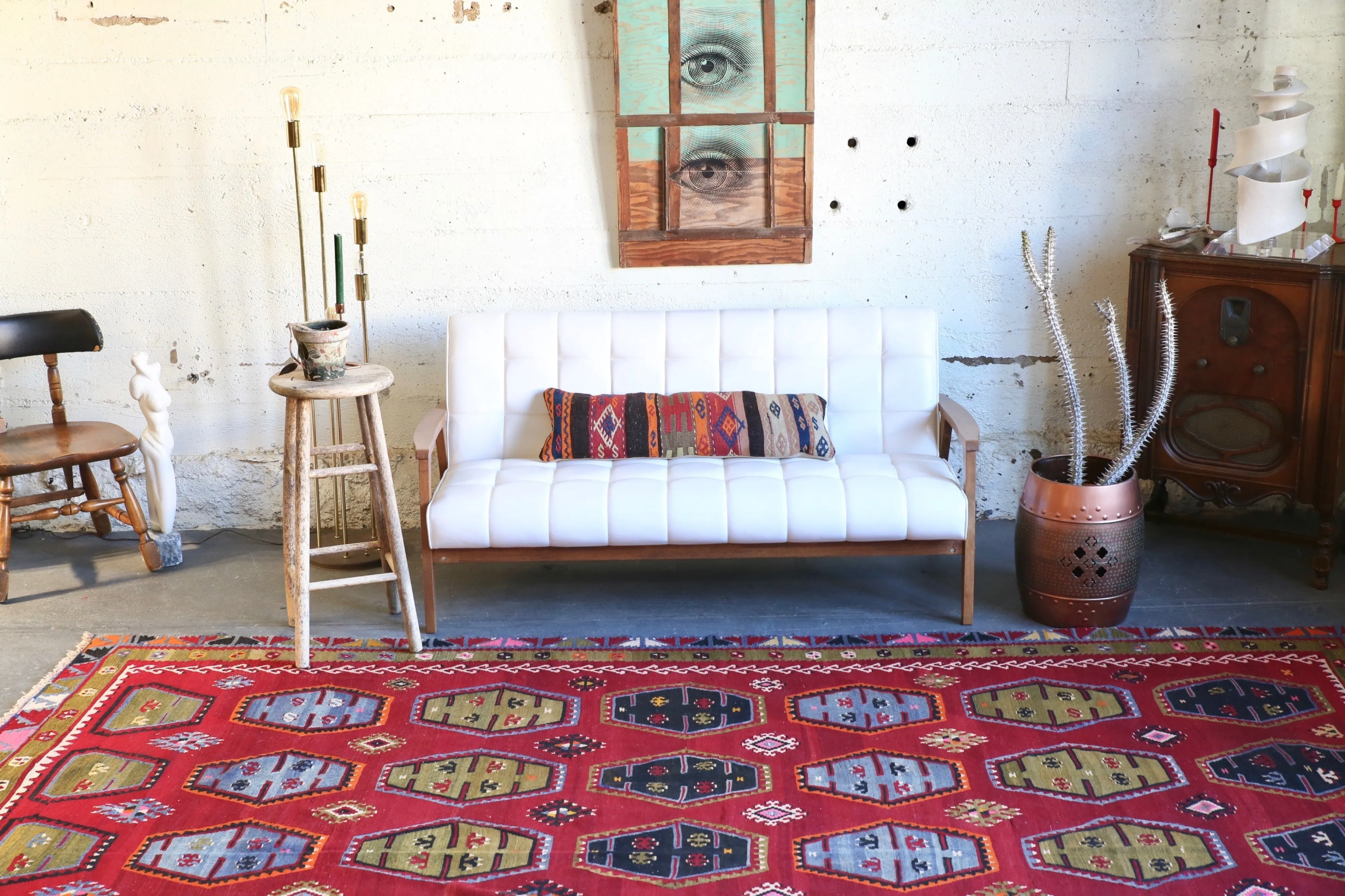 Old Sivas Sarkisla Kilim 8ftx11.9ft