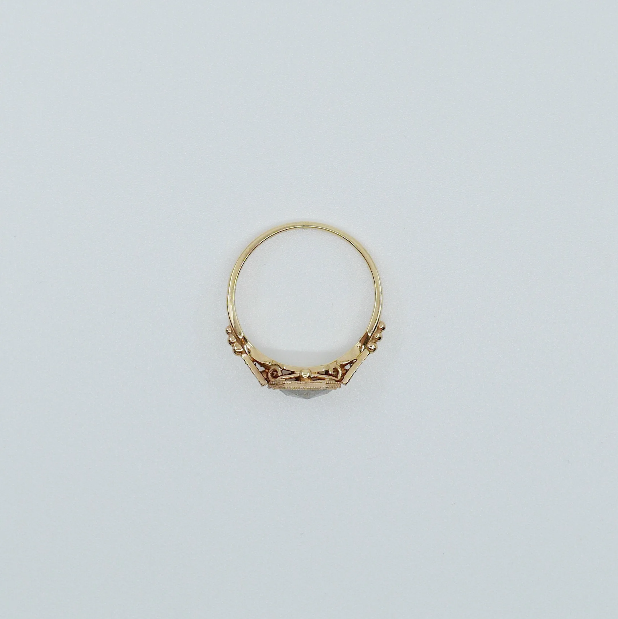 Ophelia Rustic Grey Diamond Ring