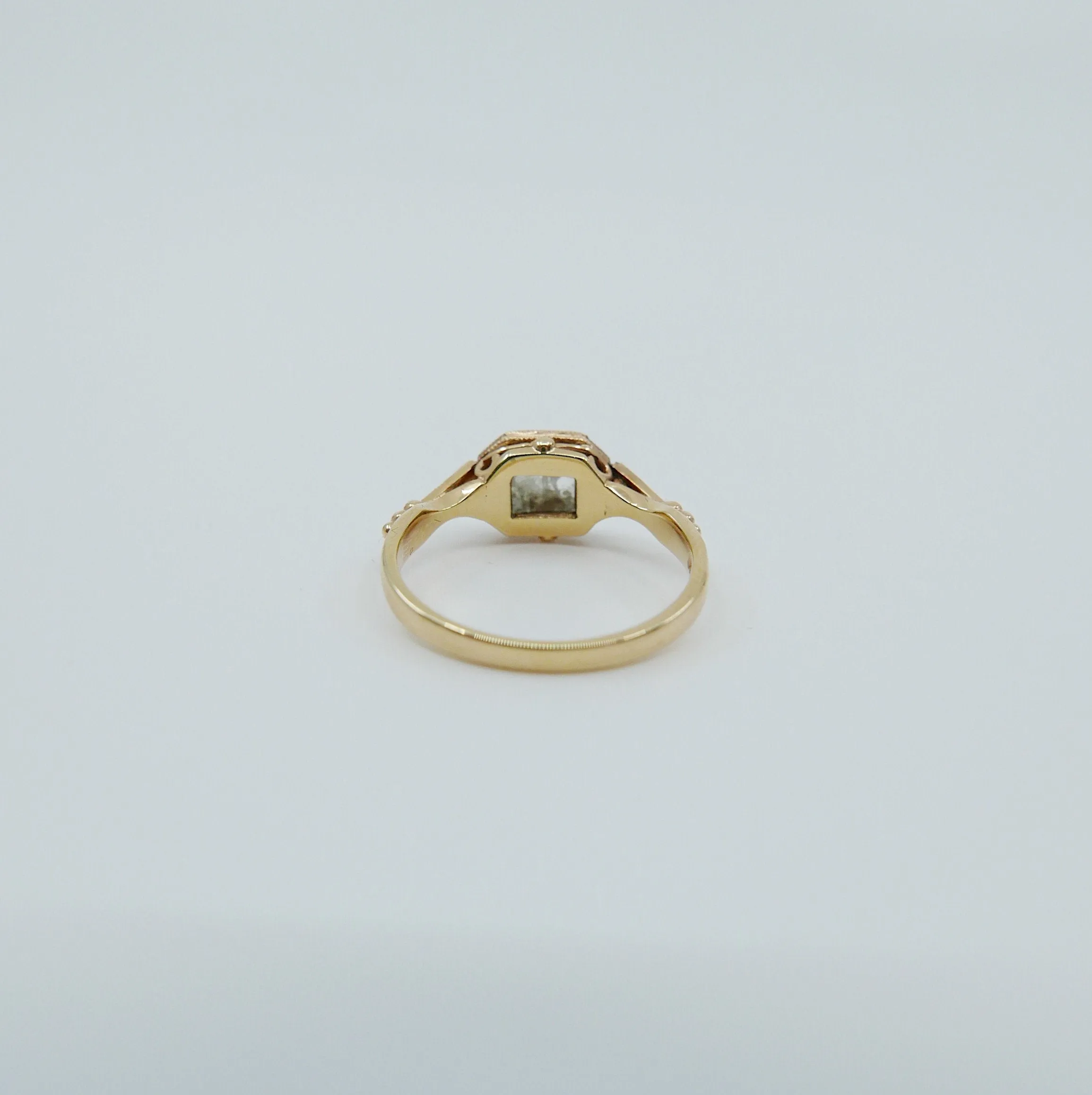 Ophelia Rustic Grey Diamond Ring