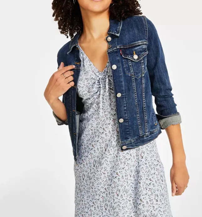 Original Cotton Denim Trucker Jacket