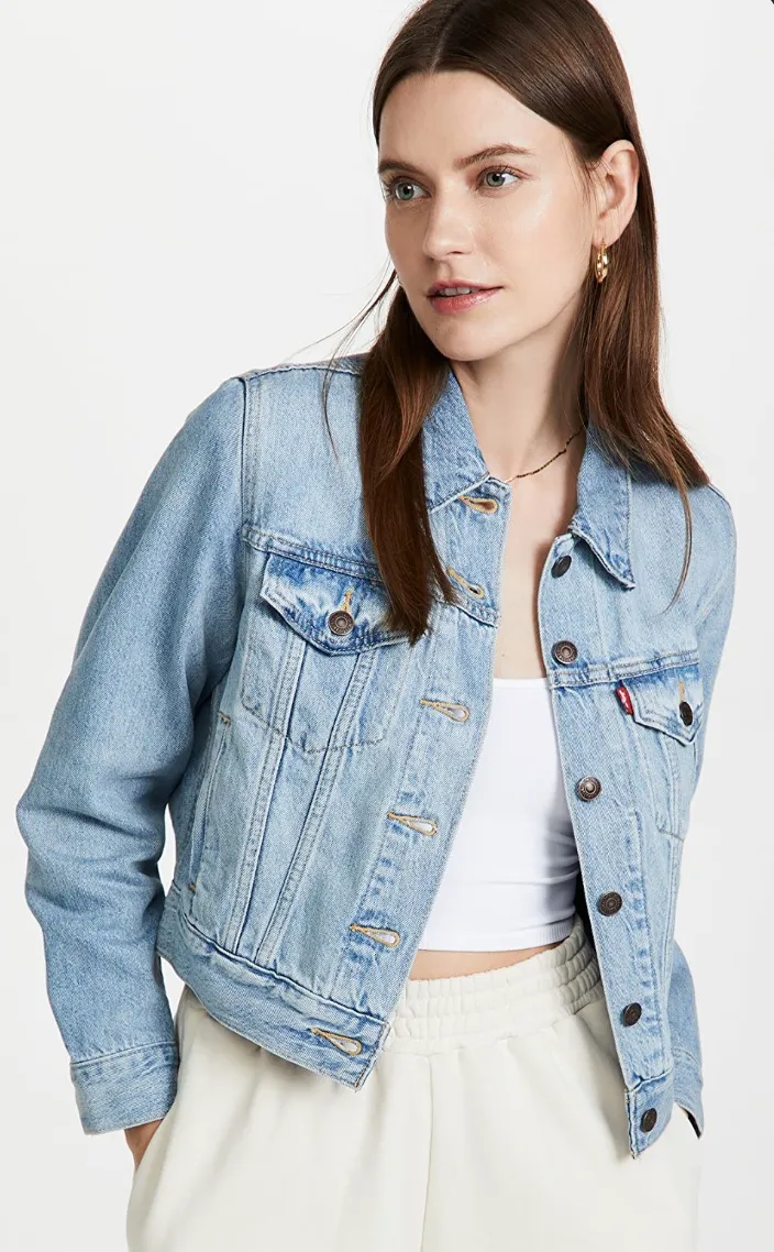 Original Cotton Denim Trucker Jacket