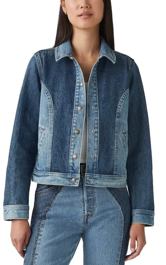 Original Cotton Denim Trucker Jacket