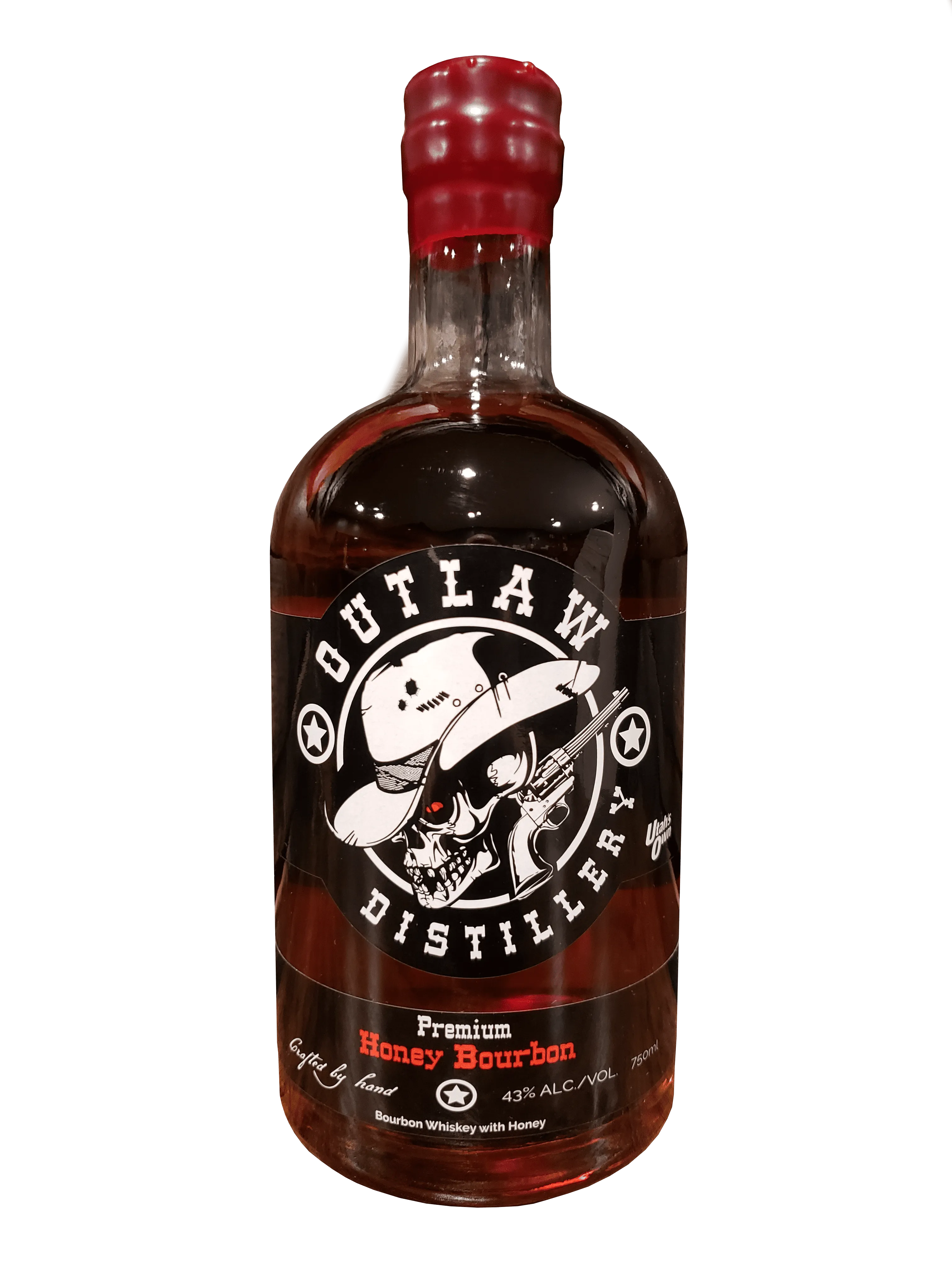Outlaw Distillery Bourbon Whiskey 750 ml