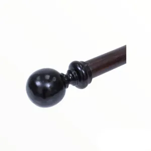 Papini Protea Finial Ball Wooden Mahogany P102 34mm