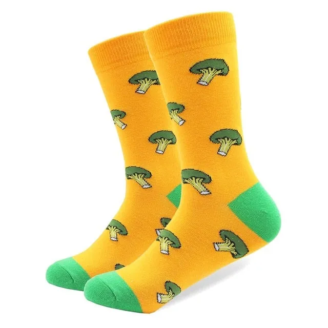 Pattern Long Tube Socks Novelty Pattern Crazy Socks