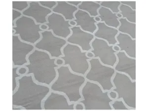 PATTERNED AREA RUG - GREY | 7.5' x 9'