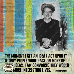 PDXC14166a -- Dorothy Draper Inspirational Quote