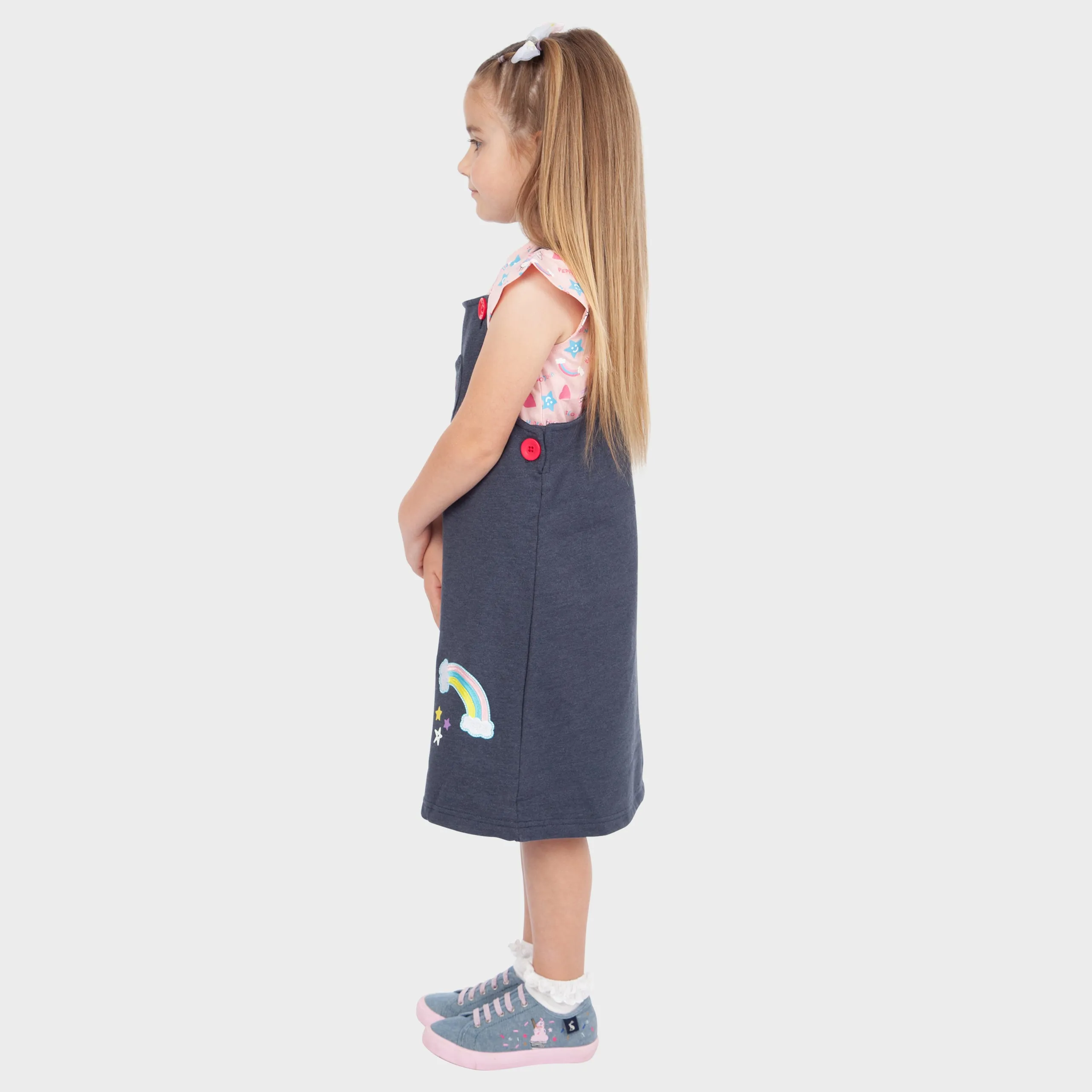 Peppa Pig Pinafore Dress Set