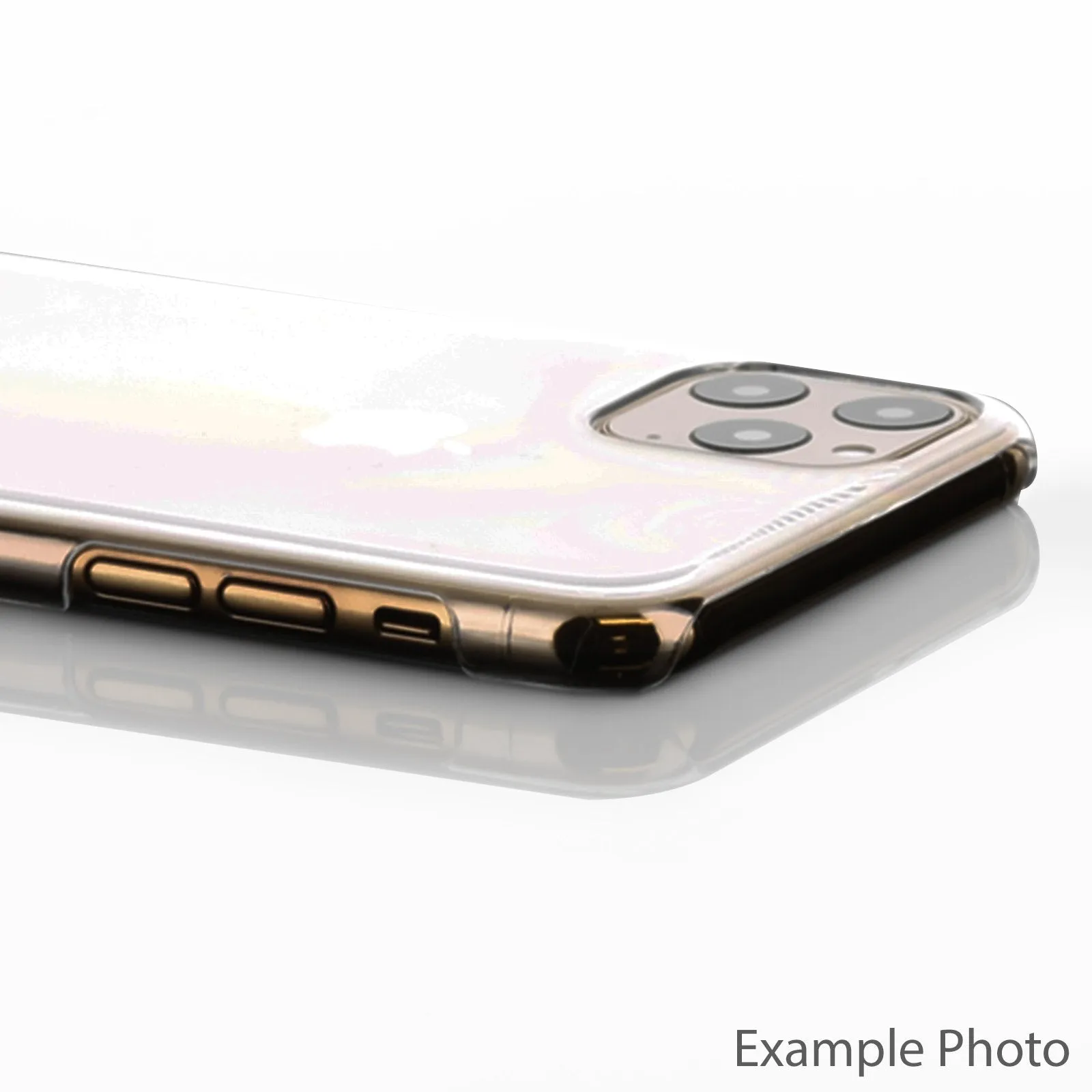 Personalised OnePlus Phone Hard Case with Traditional Initials on Patterned Grey Marble