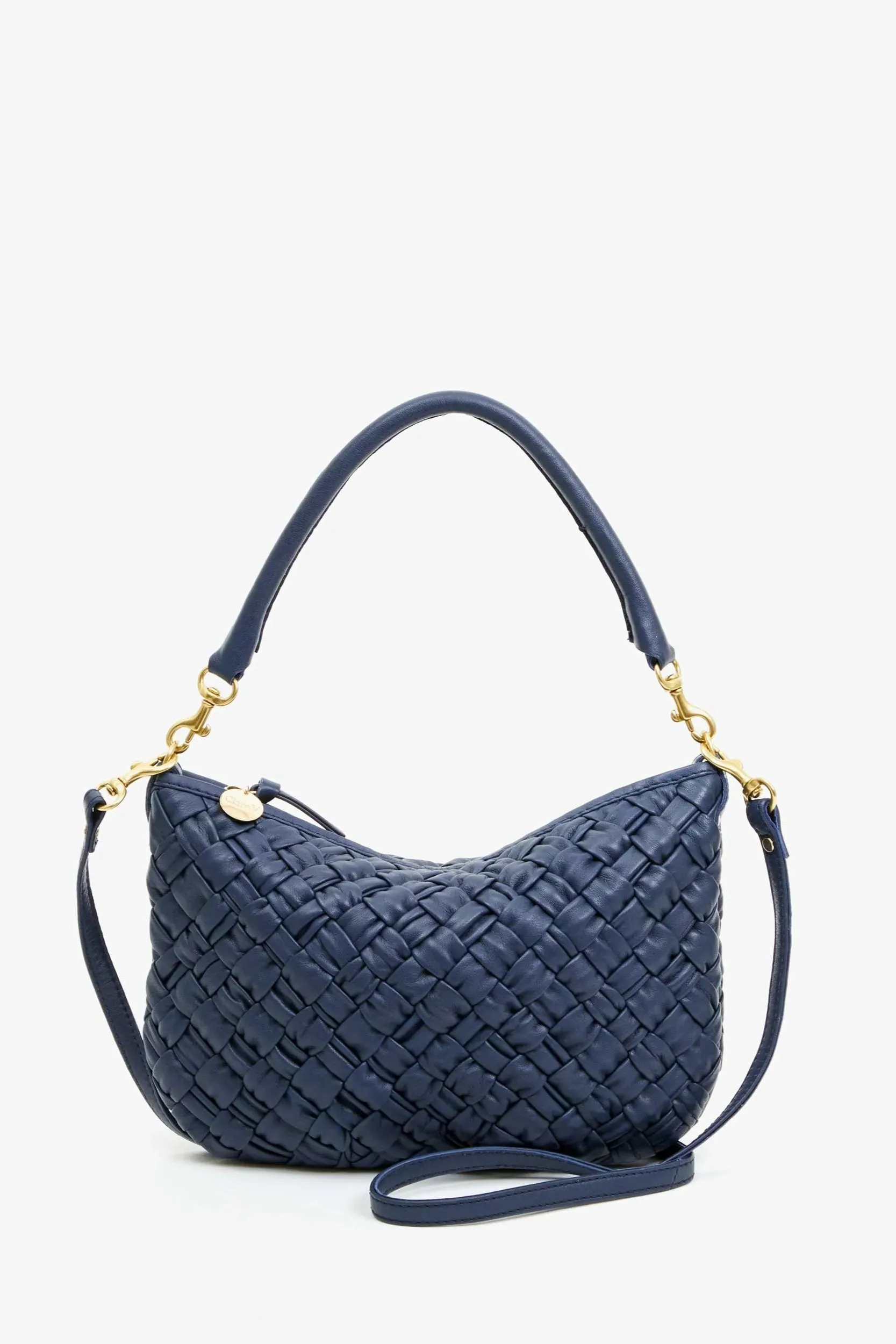 Petit Moyen Messenger Navy Puffy