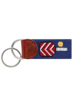 PICKLEBALL NEEDLEPOINT KEY FOB