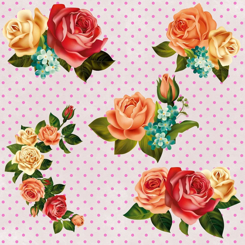 Pink Grey Heat Transfer Vinyl Sheet