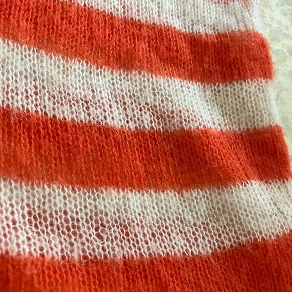PLS READ Wildfox Medium American Flag Sweater Pullover Cropped Stars Striped