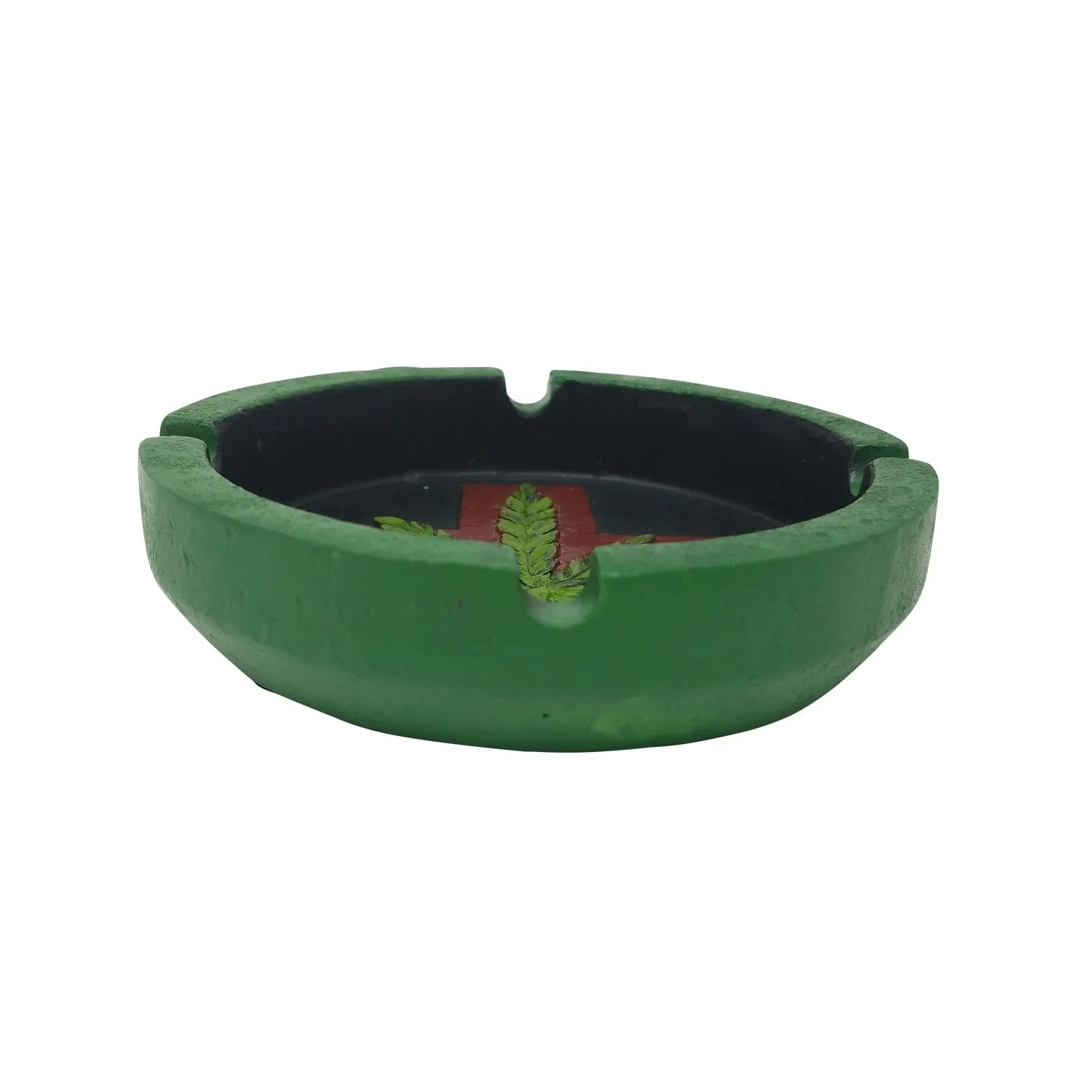 PolyPlus Medical Medical Marijuana & Cannabis Pot Weed Cigarette Ashtray for Outdoors and Indoors Use - Modern Home Decor Tabletop Ash tray for Smokers - Nice Gift for Men and Women
