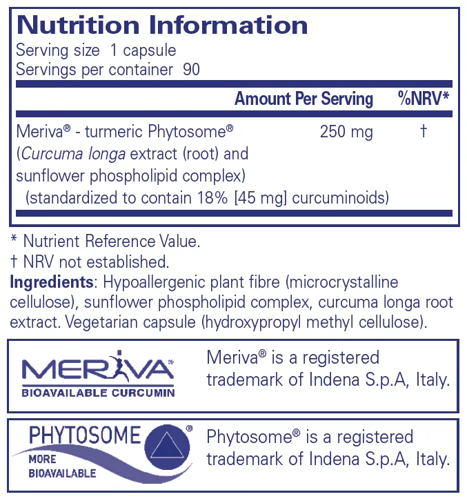 Pure Encapsulations CurcumaSorb 90s
