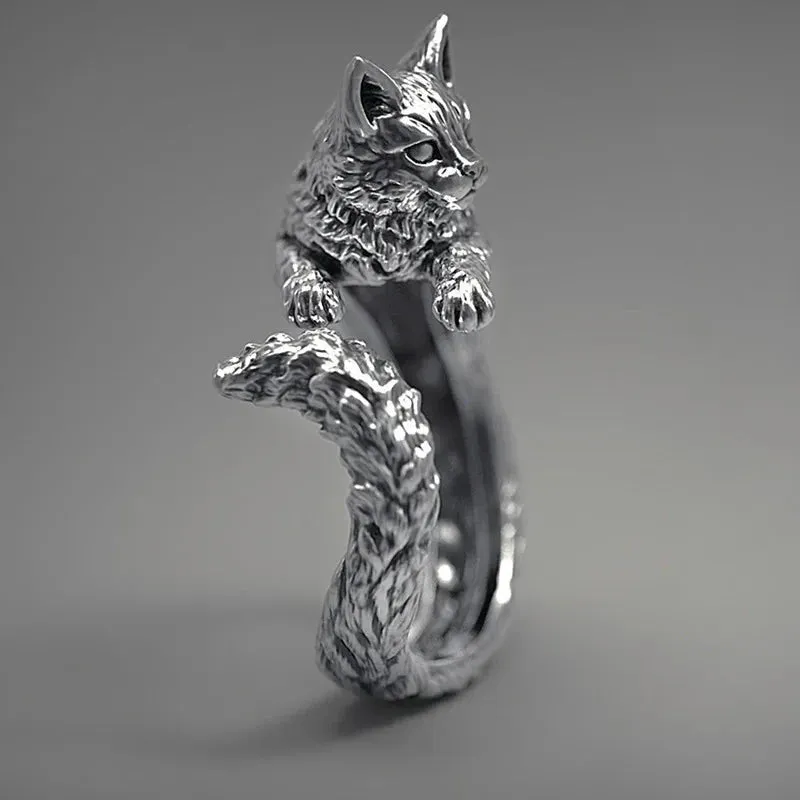 Purrfect Loop Metal Ring