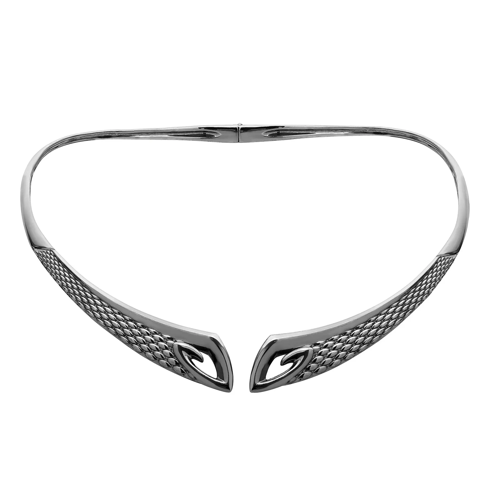 Python Collar - Black Ruthenium Vermeil