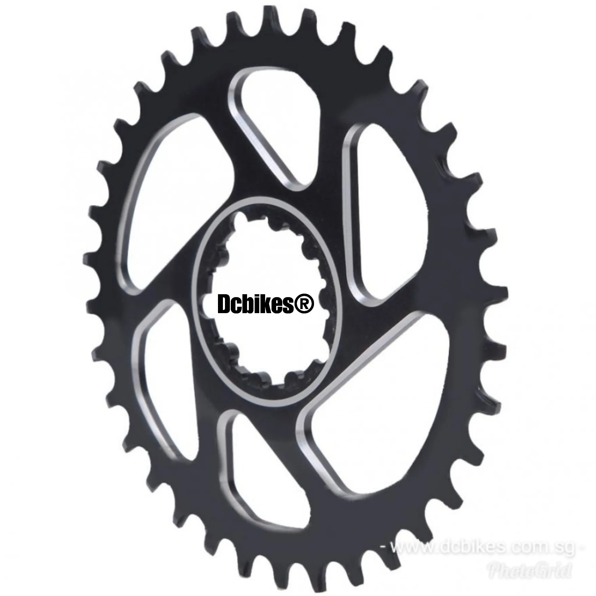 Racework 32T | 34T | 36T | 38T DUB GXP ROUND 3mm Offset Boost 148 Narrow Wide Direct Mount Chain Ring