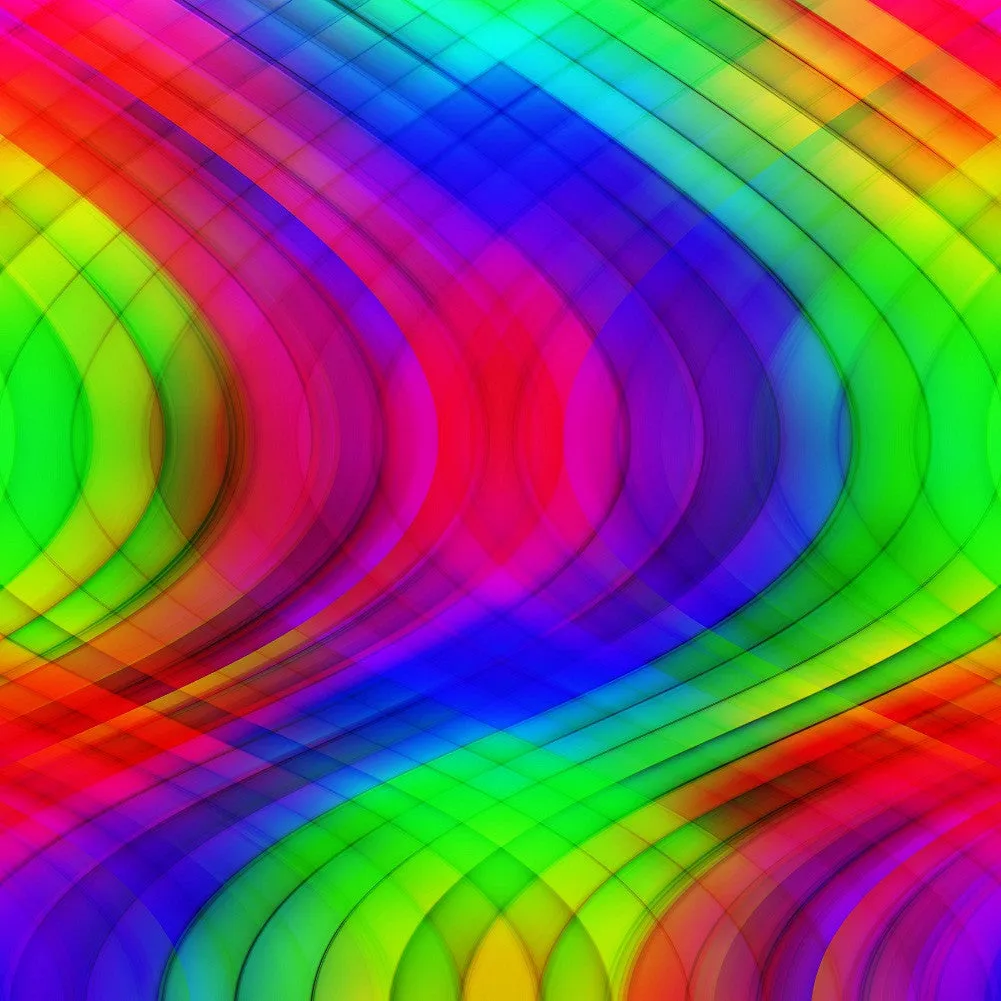 Rainbow Adhesive Vinyl Sheet