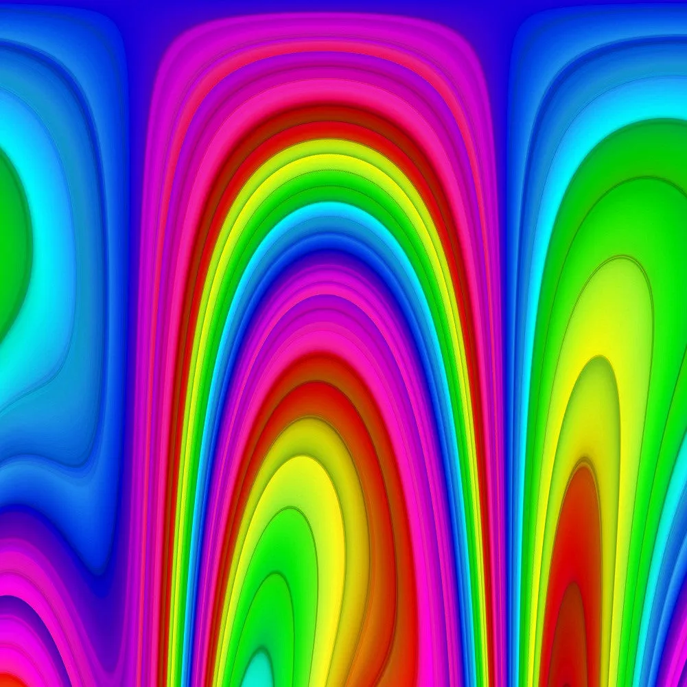 Rainbow Adhesive Vinyl Sheet