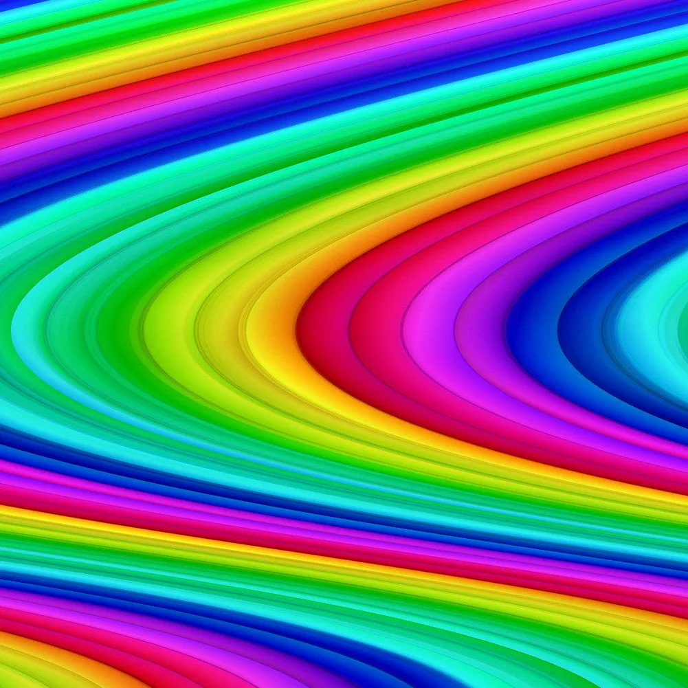 Rainbow Adhesive Vinyl Sheet